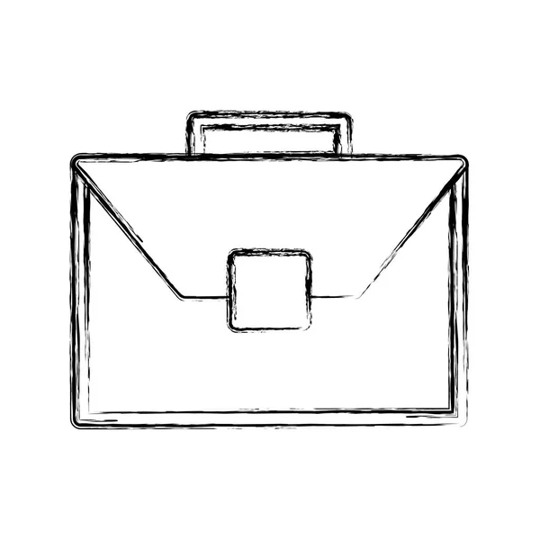 Business Briefcase Symbol Icon Vector Illustration Graphic Design — Stock Vector