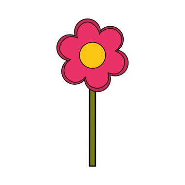 Simge vektör çizim grafik tasarım Bahçe güzel çiçek