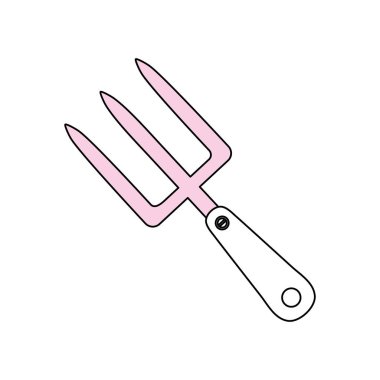 Mini komisyon Bahçe aracı simge vektör çizim grafik tasarım