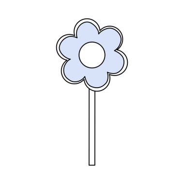 Simge vektör çizim grafik tasarım Bahçe güzel çiçek