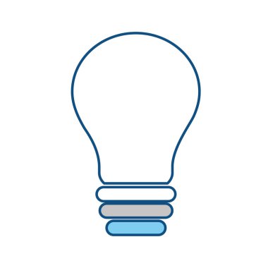 Ampul Işık enerjisi simge vektör çizim grafik tasarım
