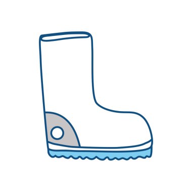 Önyükleme endüstriyel güvenlik simge vektör çizim grafik tasarım