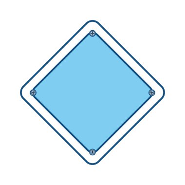 Endüstriyel güvenlik işareti simge vektör çizim grafik tasarım