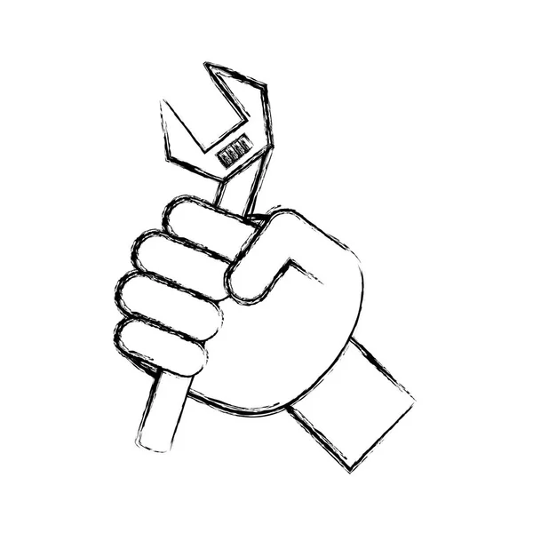 Hand Tool Icon Vector Illustration Graphic Design — Stock Vector