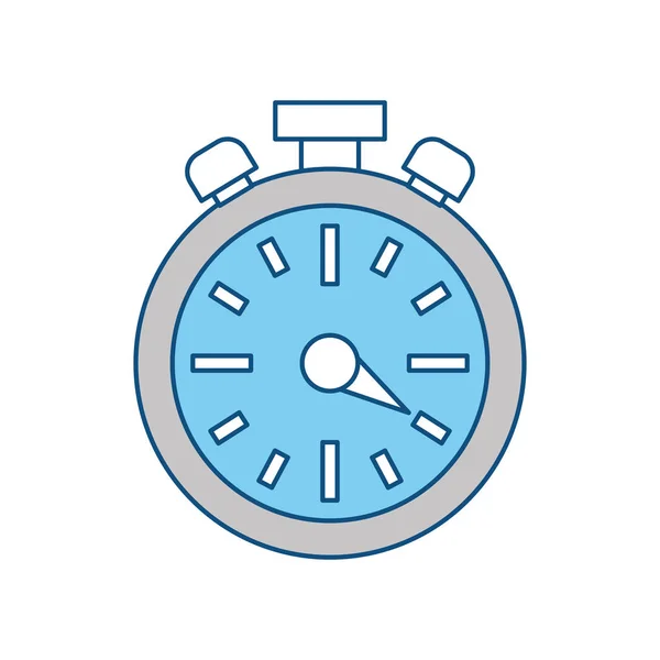 Timer Símbolo Relógio Ícone Vetor Ilustração Design Gráfico —  Vetores de Stock