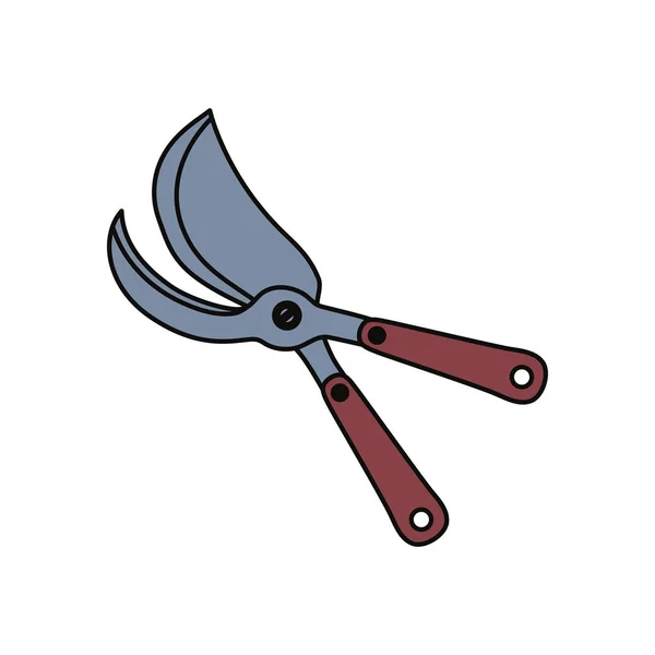 Ножиці Садівництво Значок Інструменту Векторні Ілюстрації Графічний Дизайн — стоковий вектор