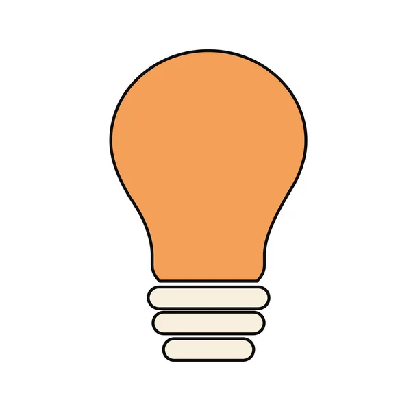 Лампа Енергії Світла Значок Векторні Ілюстрації Графічний Дизайн — стоковий вектор