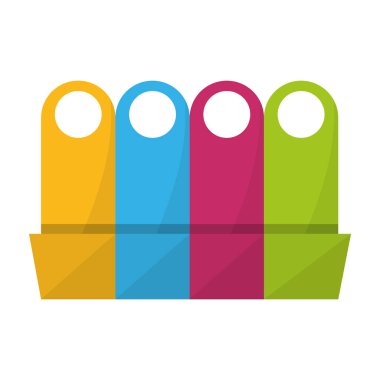 Boş Infographic düzen simge vektör çizim grafik tasarım