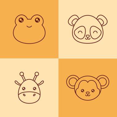 sevimli hayvan tasarımı