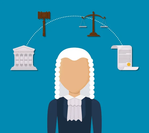 Σχέδιο νόμου και της δικαιοσύνης — Διανυσματικό Αρχείο