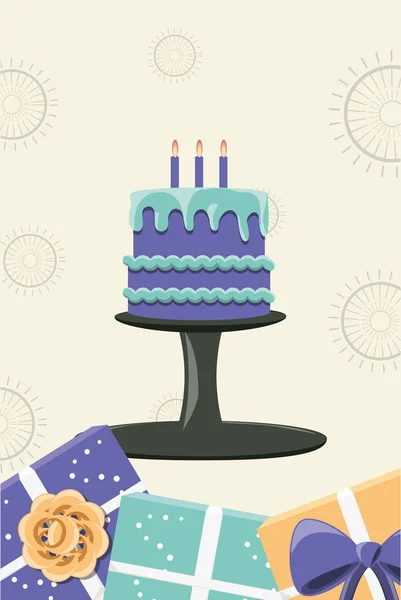 Happy birthday design — Stock Vector