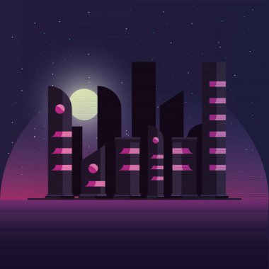 Retro fütüristik tasarımı