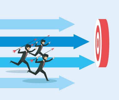 çizgi film işadamı tasarım