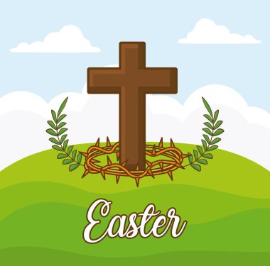 Paskalya kutlamaları tasarım