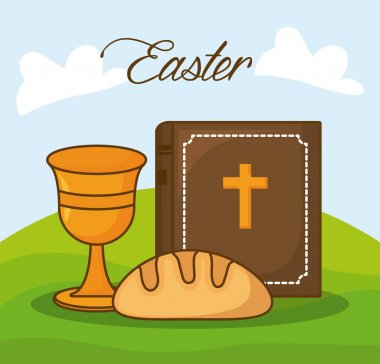 Paskalya kutlamaları tasarım