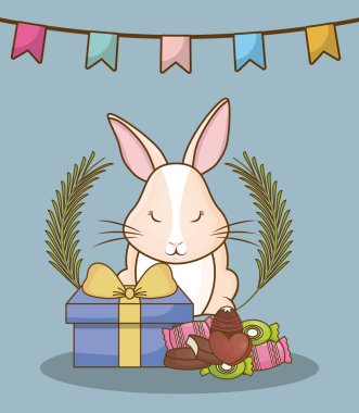 Mutlu Paskalya gün tasarım