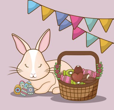 Mutlu Paskalya gün tasarım