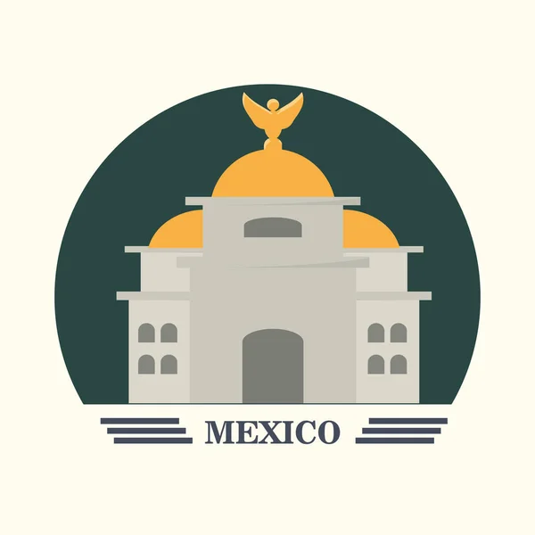 Messico concept design — Vettoriale Stock