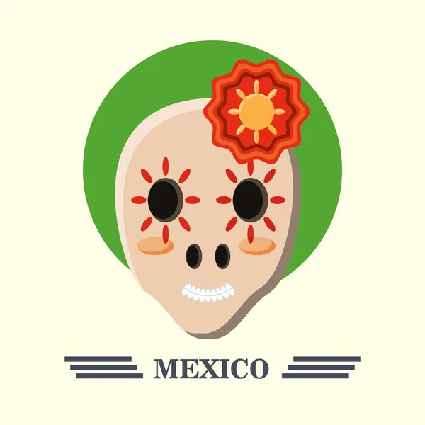 México concepto de diseño — Vector de stock