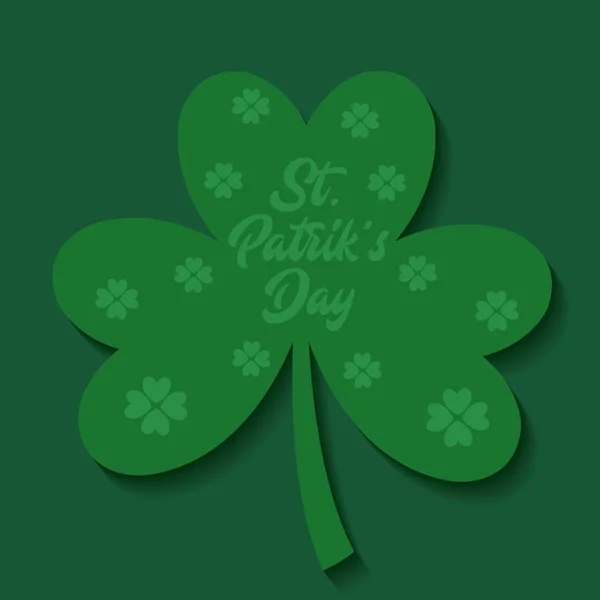 Santo Patricks Day Design — Vettoriale Stock