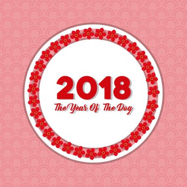 Mutlu Çin yeni yılı tasarım