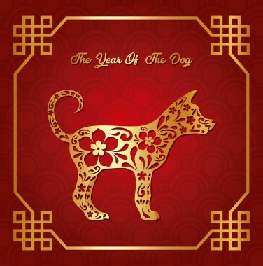 Mutlu Çin yeni yılı tasarım