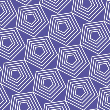 Mavi geometrik seamless modeli