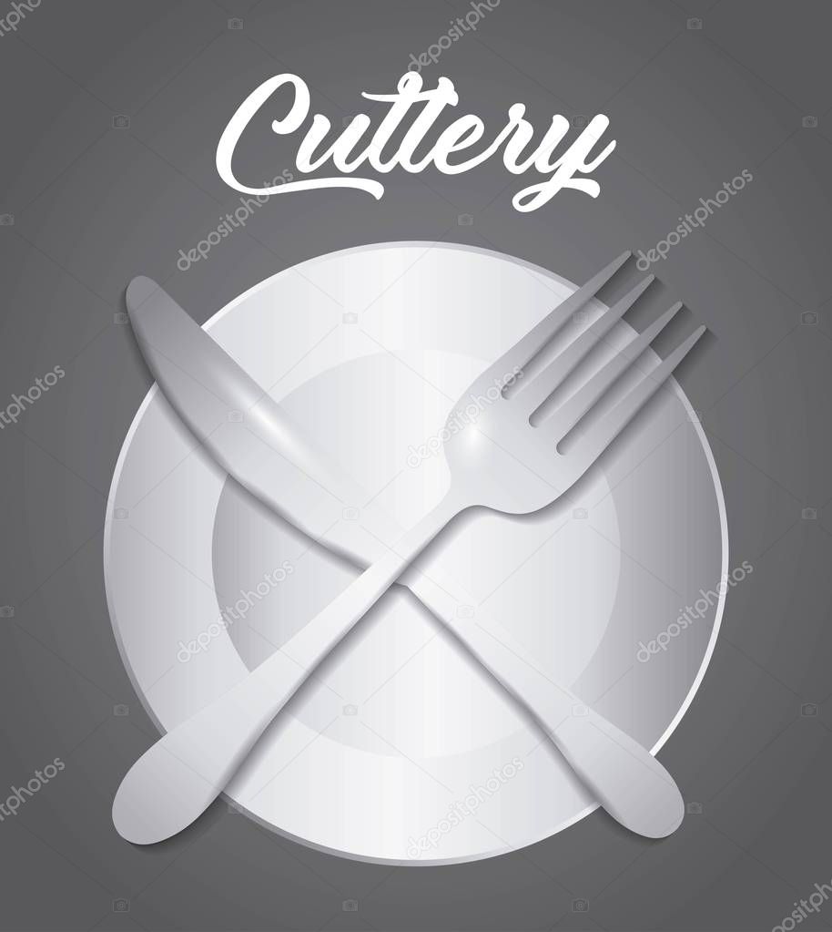 cutlery symbol design 
