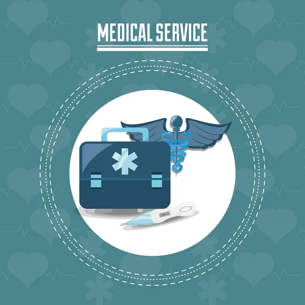 Ιατρική υπηρεσία σχεδιασμού — Διανυσματικό Αρχείο