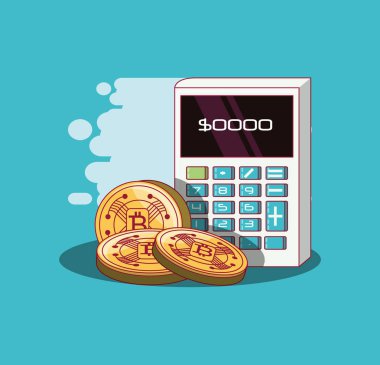 cryptocurrency tasarım konsepti