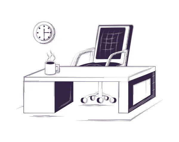 Дизайн столового та офісного приладдя — стоковий вектор
