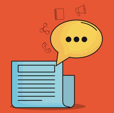 İletişim ile ilgili simgeler