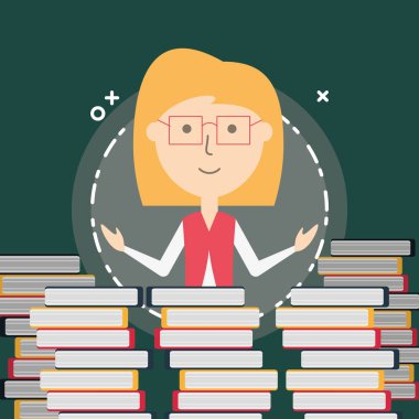 Okul öğretmen tasarım