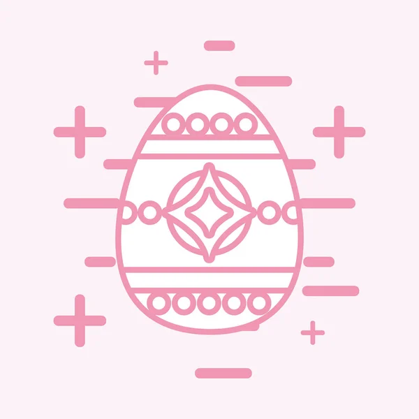 Feliz Pascua Diseño — Vector de stock