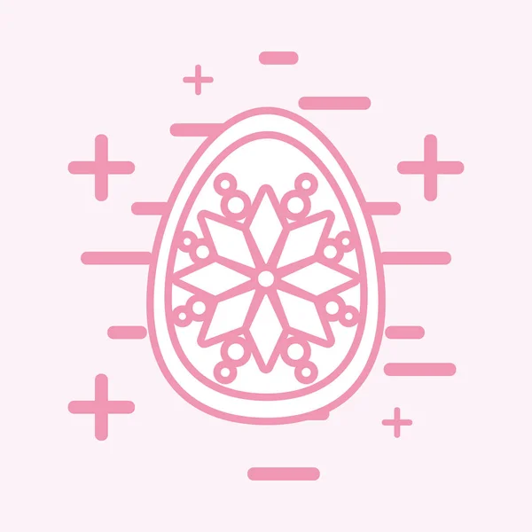 Feliz Pascua Diseño — Vector de stock