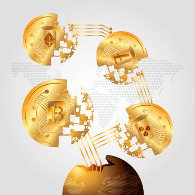 cryptocurrency tasarım sikkeleri