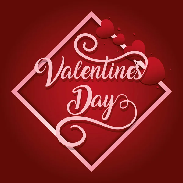 Saint Valentines day design — Stock Vector