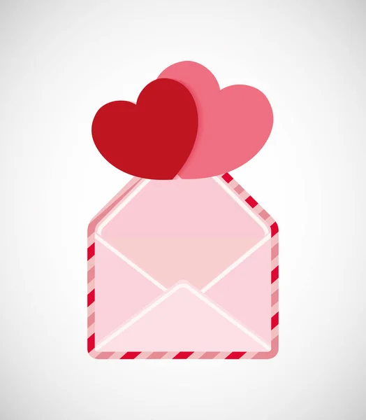 San Valentín diseño del día — Vector de stock