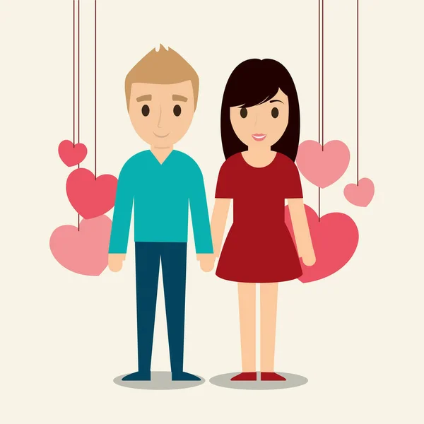 Happy Valentines Day ontwerp — Stockvector