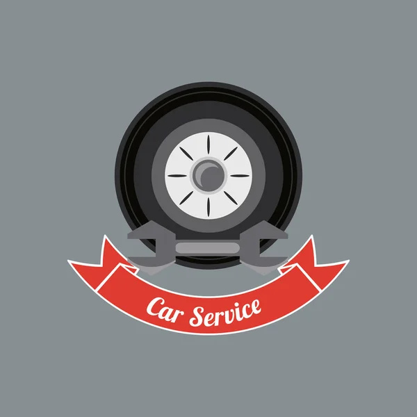 Design de serviço de carro — Vetor de Stock