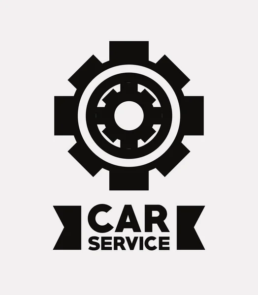 Auto služby design — Stockový vektor