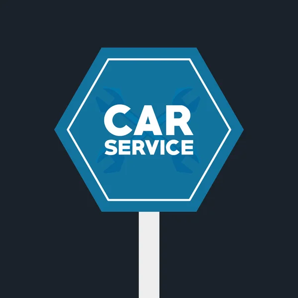 Design de serviço de carro —  Vetores de Stock
