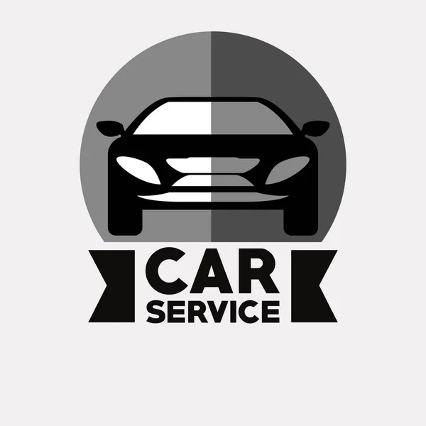 Conception de service de voiture — Image vectorielle