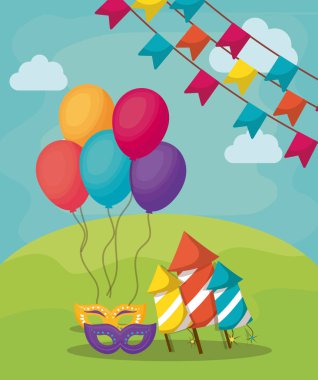 Karnaval sirk tasarım