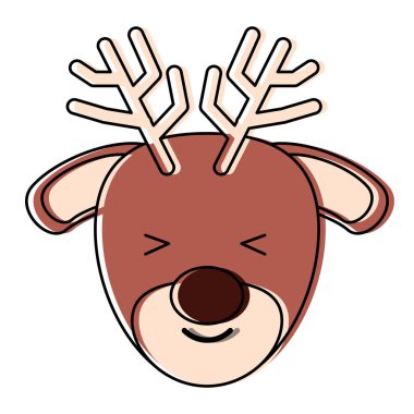 Sevimli geyik simgesi