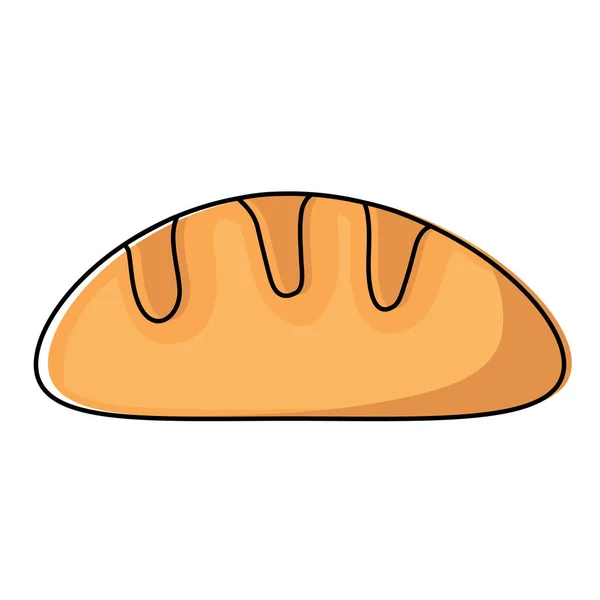 Immagine icona del pane — Vettoriale Stock