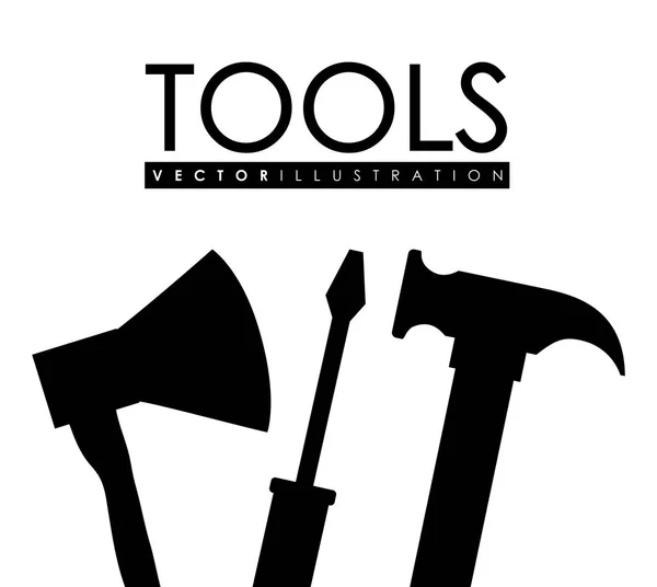 Conception des outils de réparation — Image vectorielle