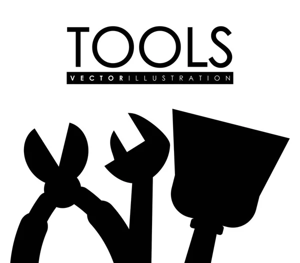 Design de ferramentas de reparo — Vetor de Stock