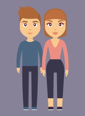 çizgi film çift simgesi