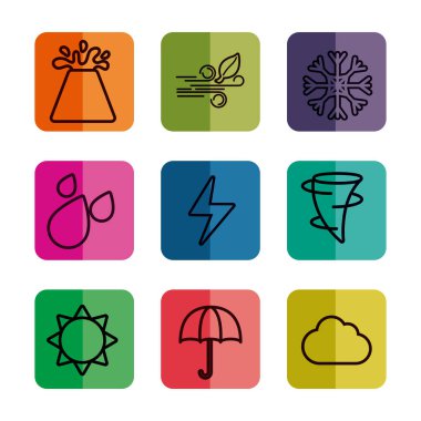 Hava simgeleri ilgili